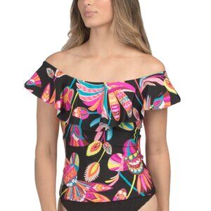 TRINA TURK Multi Luminary Tankini Swim Top